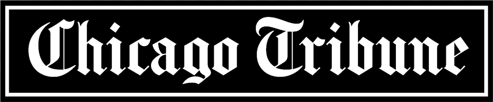 Chicago Tribune Logo Graphic Design, Calligraphy, Handwriting, Text Free Png