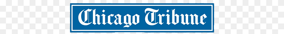 Chicago Tribune Rectangular Logo, Text Png Image