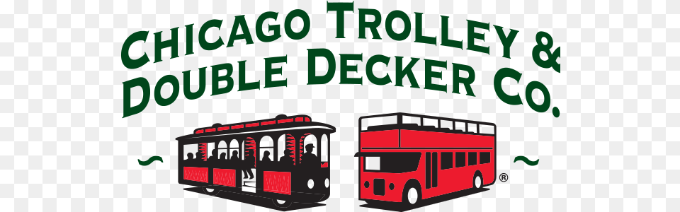 Chicago Trolley Logo Chicago Trolley, Bus, Transportation, Vehicle, Tour Bus Png