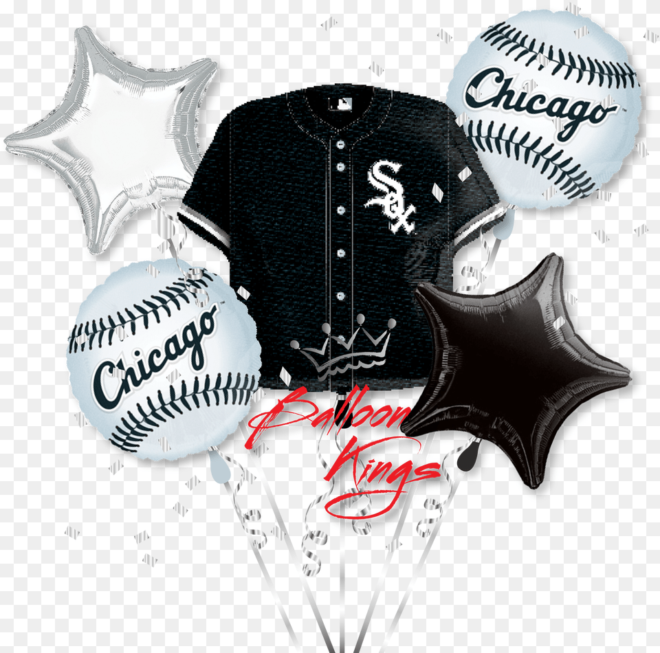 Chicago White Sox Bouquet 18quot Mlb Chicago White Sox Baseball Balloon Mylar, Ball, Baseball (ball), People, Person Free Png Download