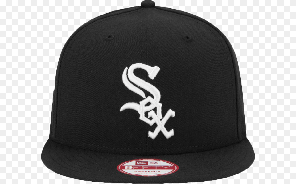 Chicago White Sox Cap Black, Baseball Cap, Clothing, Hat Png Image