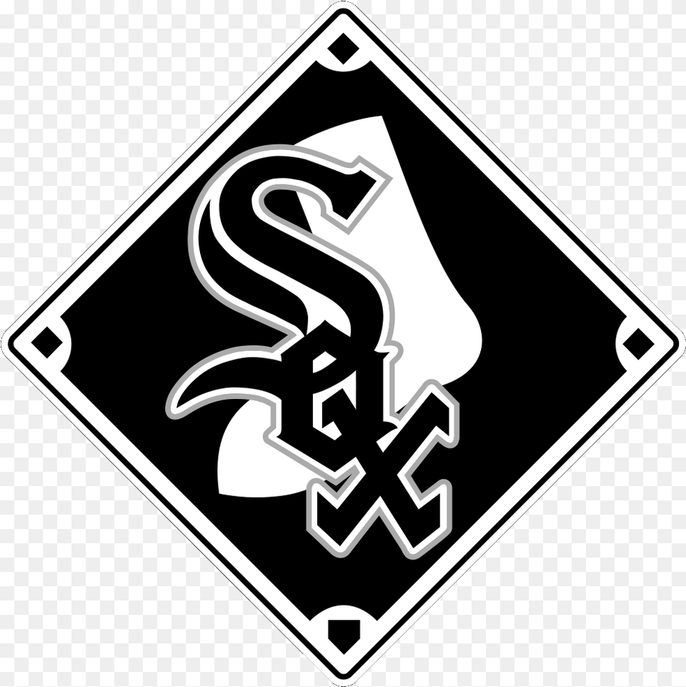 Chicago White Sox Image Chicago White Sox Logo, Sign, Symbol, Emblem, Road Sign Png
