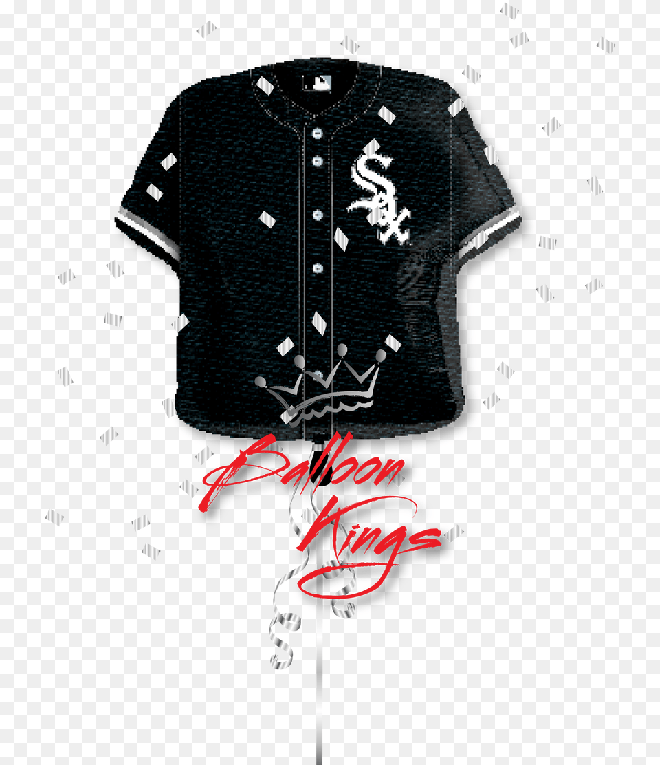 Chicago White Sox Jersey 24quot Mlb Chicago White Sox Jersey Balloon Mylar Balloons, Clothing, T-shirt, Shirt, Vest Free Transparent Png