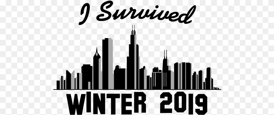 Chicago Winter 2019 United States Usa Chicago Vector, City, Architecture, Building, Factory Free Png Download