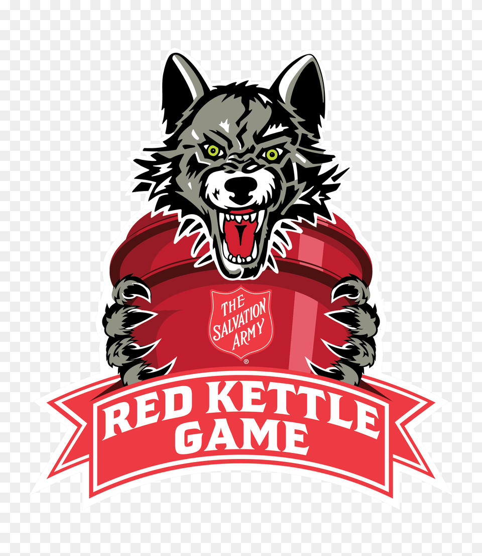 Chicago Wolves Hockey Team To Host Salvation Army Red Kettle Game, Logo Free Png Download