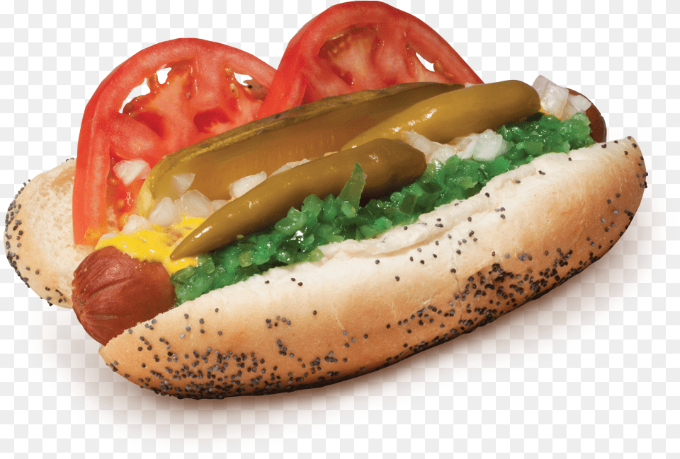 Chicagodog, Food, Hot Dog Free Transparent Png