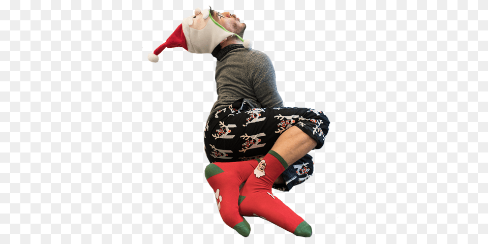 Chicas Christmas Socks Markiplier, Clothing, Footwear, Person, Shoe Png Image