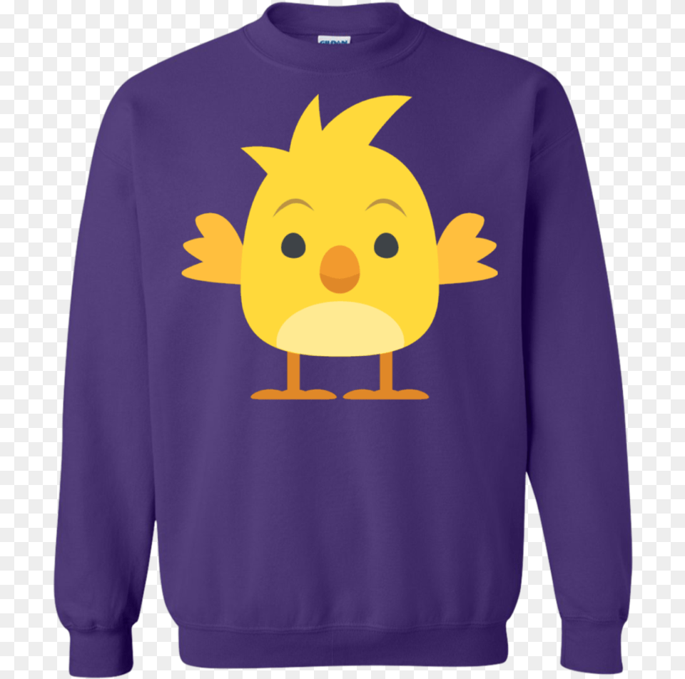 Chick 3 Emoji Sweatshirt Sweater, Clothing, Knitwear, Long Sleeve, Sleeve Free Png Download