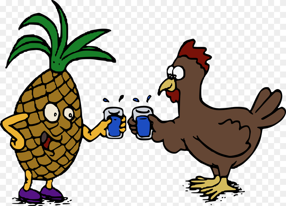 Chick Clipart Chook, Produce, Plant, Pineapple, Fruit Free Png Download