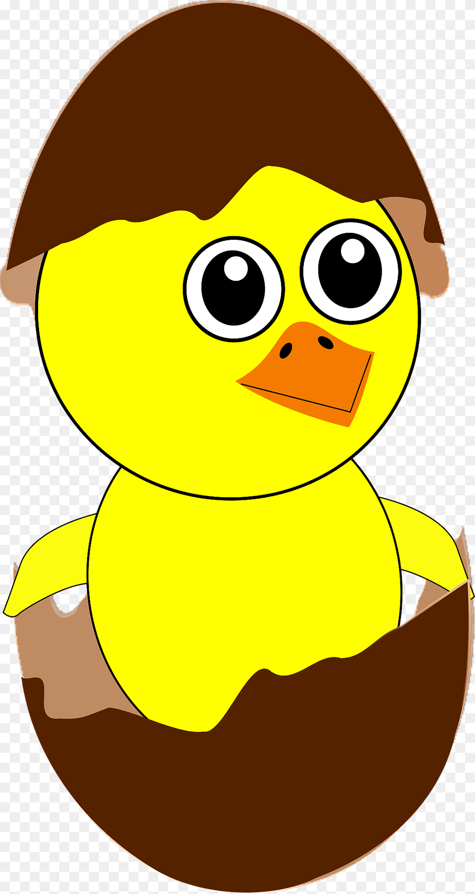 Chick Coming Out From The Egg Clipart, Baby, Person, Face, Head Free Transparent Png
