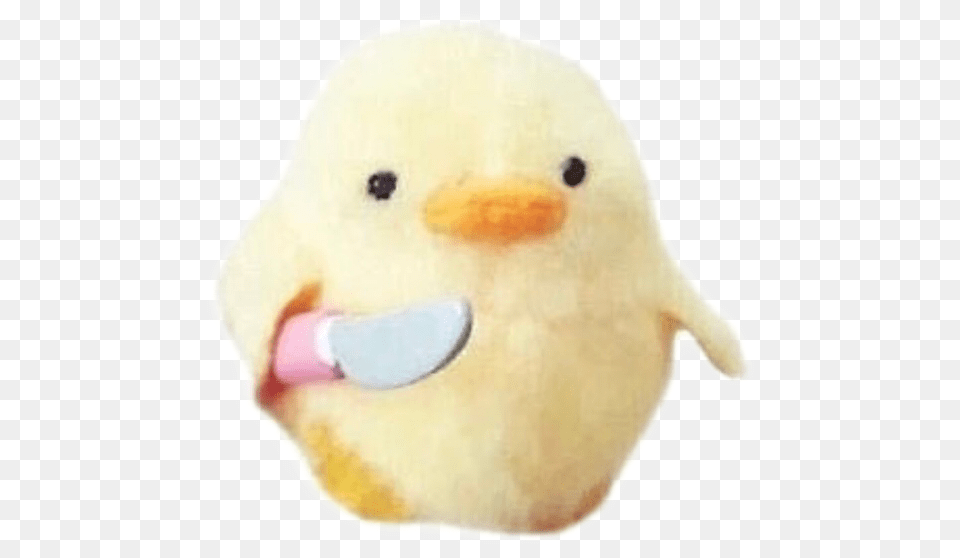 Chick Cute Lilpeep Riplilpeep Peep Chicken Duck Chicken With Knife Meme, Toy, Animal Free Png Download