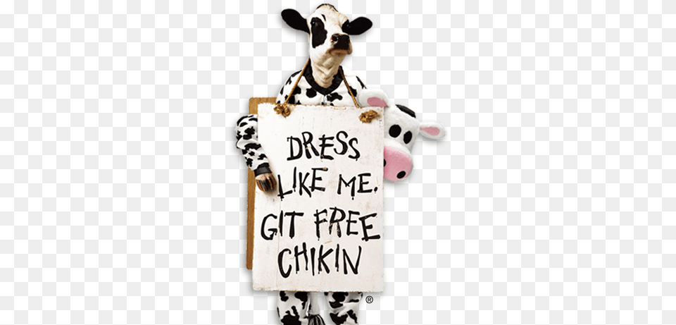 Chick Fil A Cow Chick Fil A Cow Appreciation Day 2018, Animal, Cattle, Livestock, Mammal Free Png