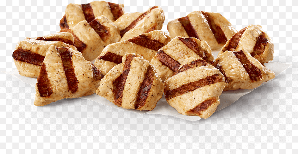 Chick Fil A Grilled Chicken Nuggets, Dessert, Food, Pastry, Bread Free Png Download