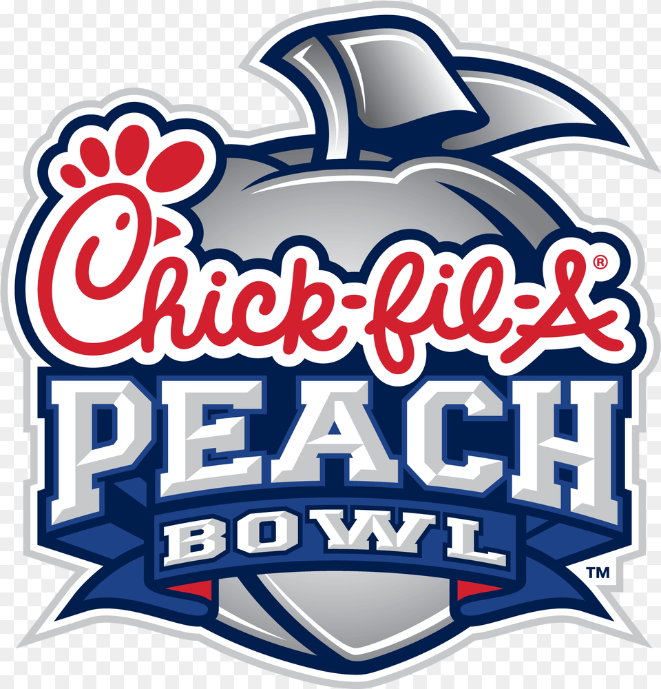 Chick Fil A Peach Bowl Logo Chick Fil A Peach Bowl Logo, Dynamite, Weapon Png