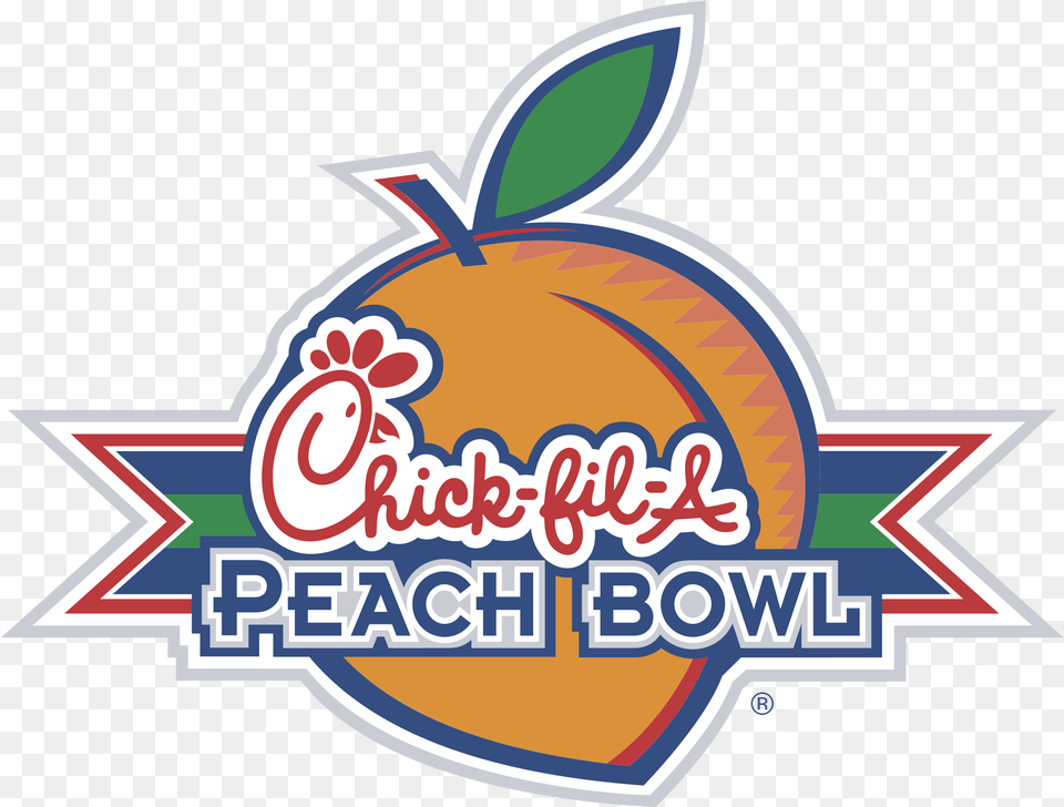 Chick Fil A Peach Bowl Logo Transparent Peach Bowl, Dynamite, Weapon Png Image