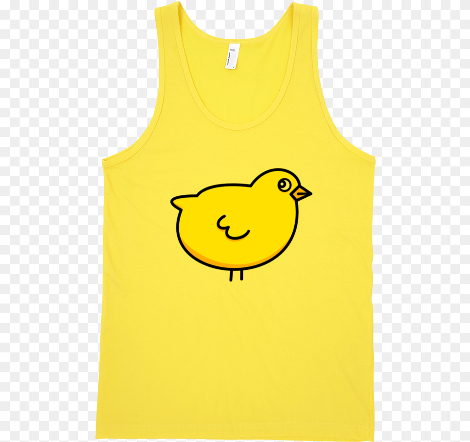 Chick Fine Jersey Tank Top Unisex Active Tank, Animal, Bird Png Image