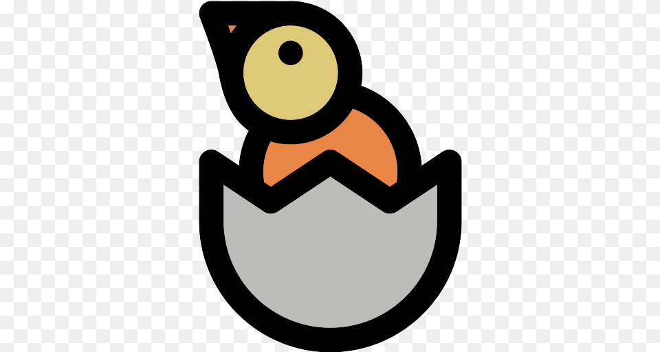 Chick Icon Cartoon, Astronomy, Moon, Nature, Night Png