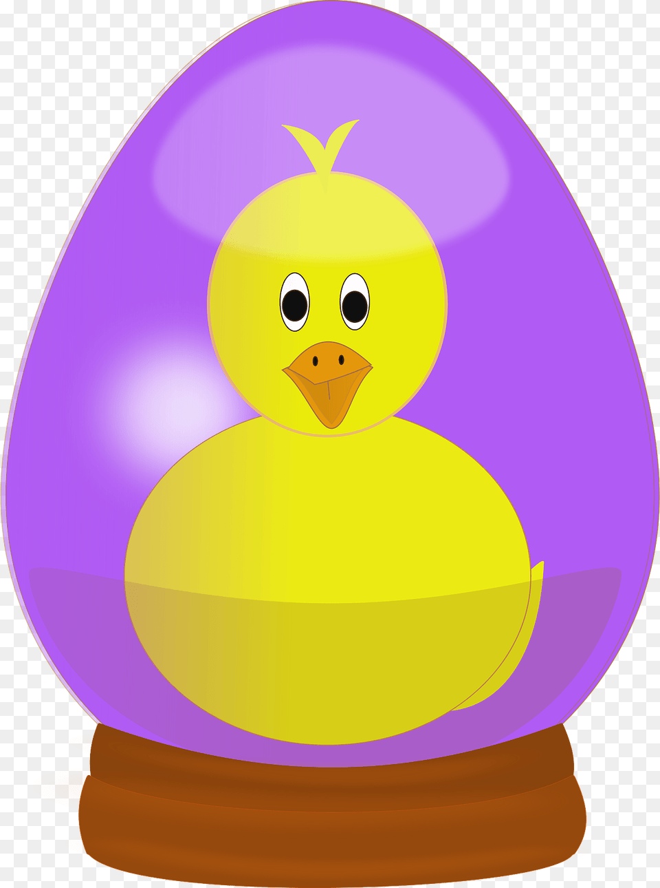 Chick In Easter Egg Globe Clipart, Food, Easter Egg, Face, Head Free Png Download
