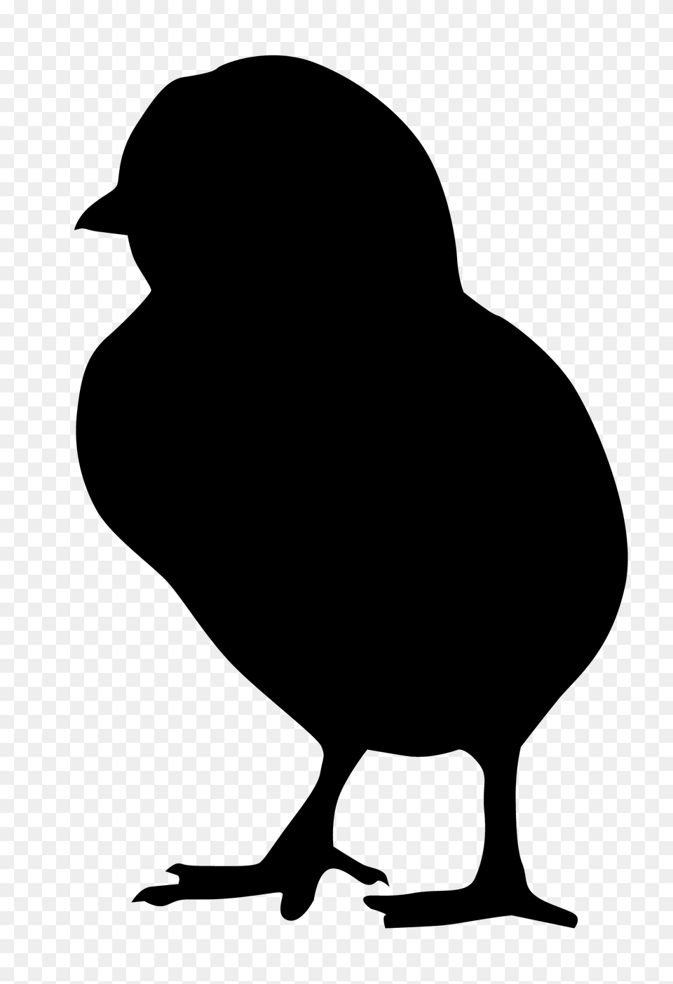 Chick Silhouette Png Image