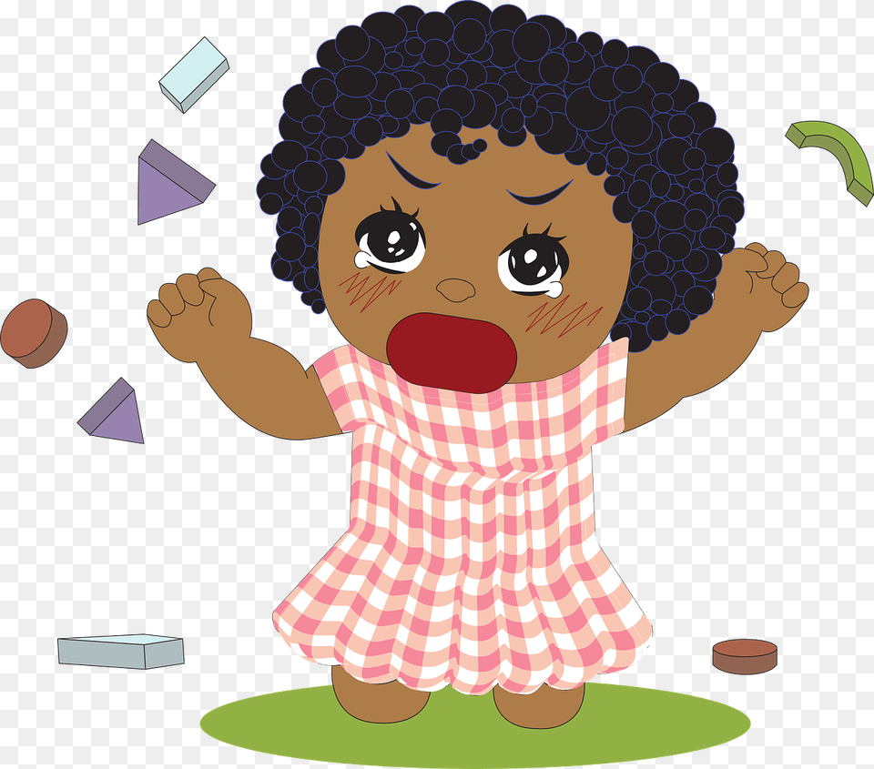 Chick Vector Egg Hatch Girl Throwing A Fit Clipart, Baby, Person, Face, Head Free Png Download