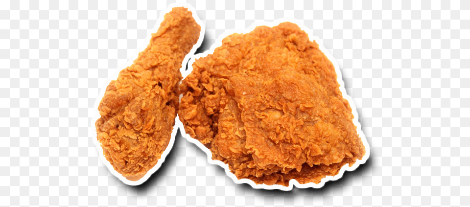 Chicken 2 Pcs Fried Chicken, Food, Fried Chicken, Nuggets Free Png Download