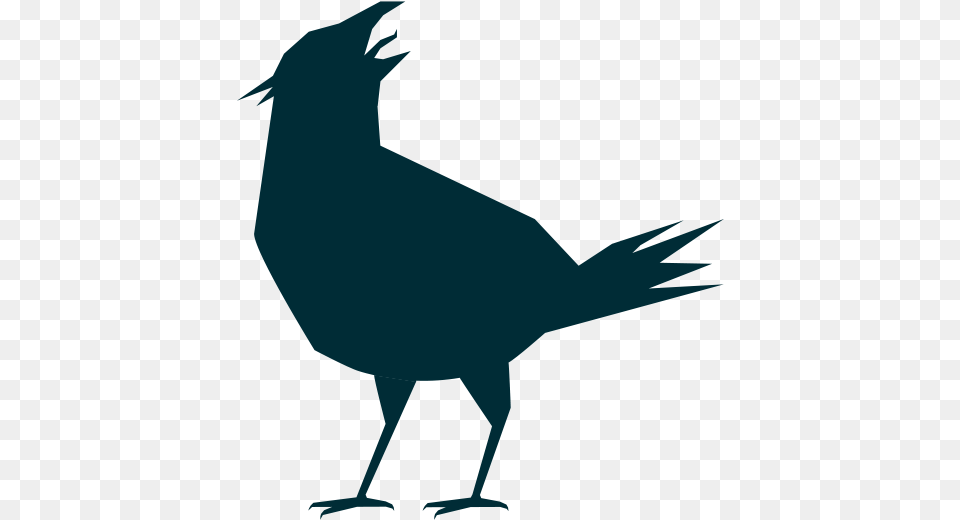 Chicken, Silhouette, Animal, Bird, Blackbird Free Transparent Png