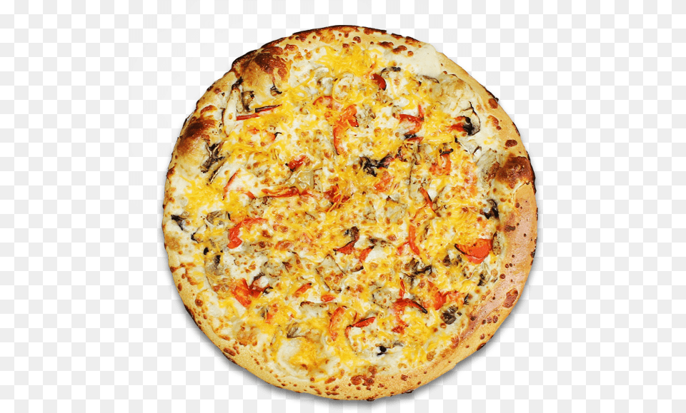 Chicken Alfredo Pizza Good Time S Pizza Midland Alfredo Pizza, Food, Food Presentation Free Transparent Png
