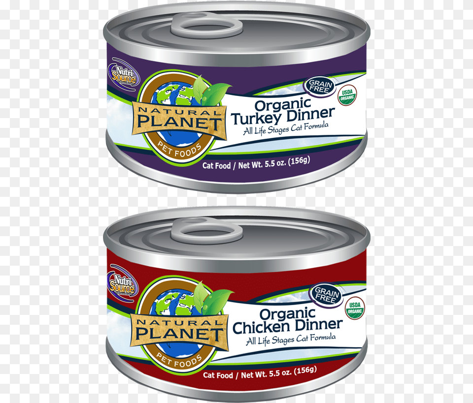 Chicken Amp Turkey Dinner Natural Planet Organics Natural Planet Organic Dog, Aluminium, Can, Canned Goods, Food Free Png