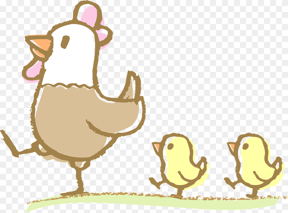 Chicken And Chicks Clipart, Baby, Person, Animal Free Transparent Png