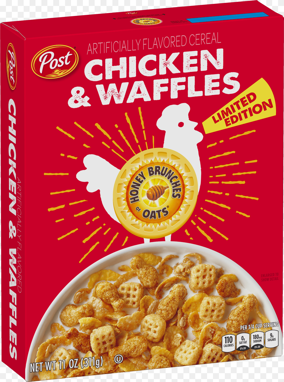 Chicken And Waffles Cereal Png Image