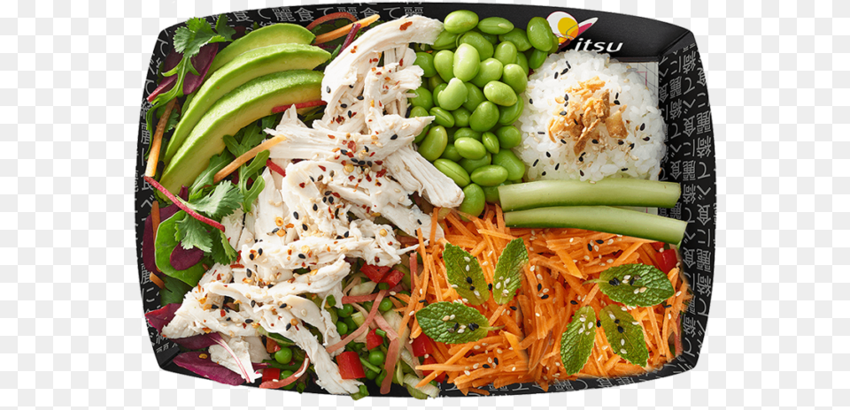 Chicken Bento Itsu, Food, Lunch, Meal, Dish Free Transparent Png