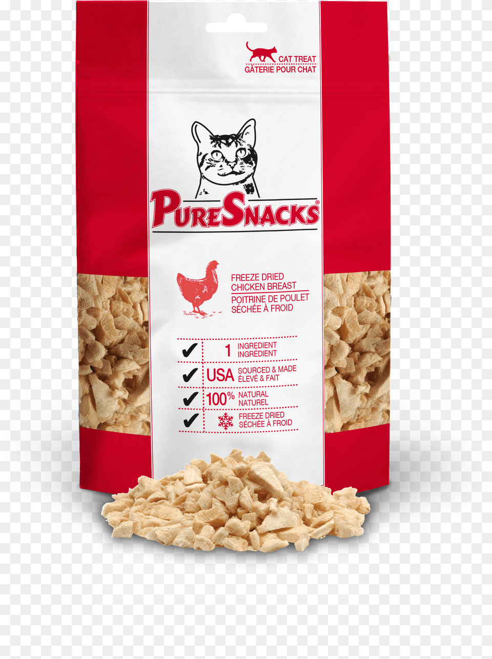 Chicken Breast Cat Treats Puresnacks Chicken Breast Freeze Dried Cat Treats, Animal, Bird, Poultry, Fowl Free Png