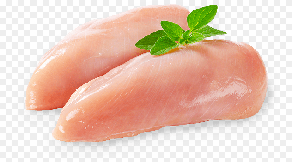 Chicken Breast Chicken Breast Fillet Raw, Herbs, Plant, Food, Meat Free Transparent Png