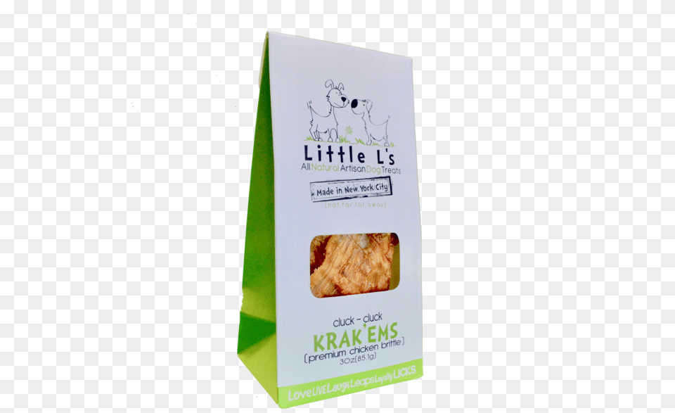 Chicken Brittle Dog Treats Little L S Artisan Dog Treats Ciabatta, Advertisement, Poster, Bread, Food Free Png Download