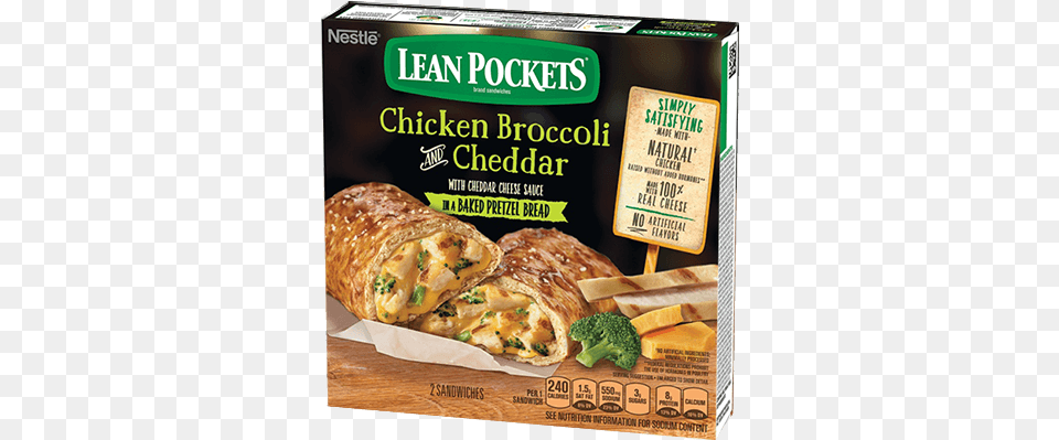 Chicken Broccoli Ampamp Chicken And Broccoli Hot Pocket, Food, Lunch, Meal, Sandwich Free Png Download