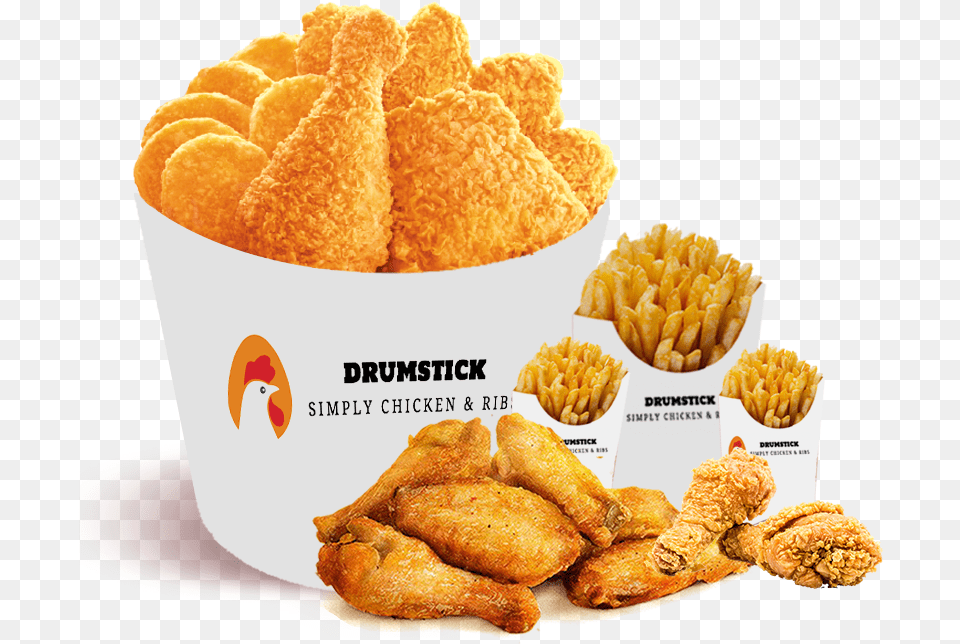 Chicken Bucket Transparent, Food, Fried Chicken, Nuggets Png