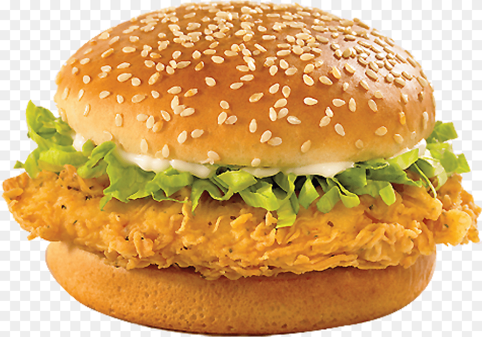 Chicken Burger, Food Png Image