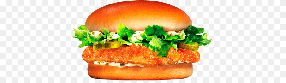 Chicken Burger Alaskan Fish Sandwich Burger King Calories, Food Free Transparent Png