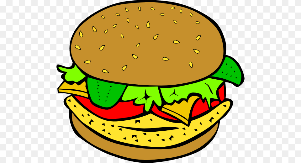 Chicken Burger Clip Arts Download, Food Png