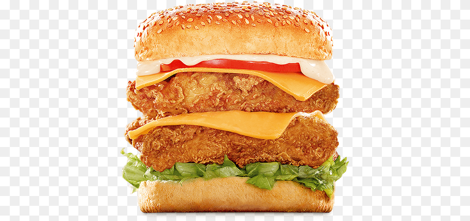 Chicken Burger Hungry Lion Big Boss, Food Png Image