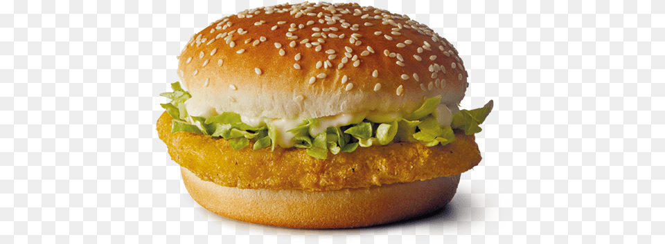 Chicken Burger Maccas, Food Free Png Download