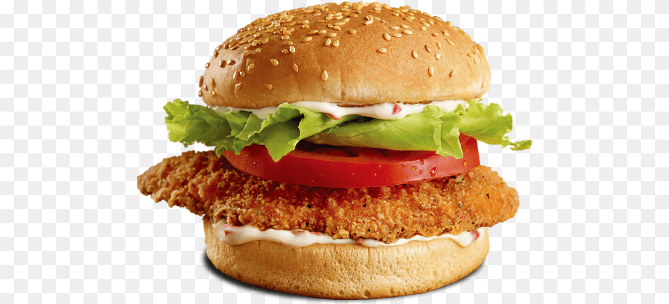 Chicken Burger Picture Aampw Habanero Chicken Burger, Food Free Png Download