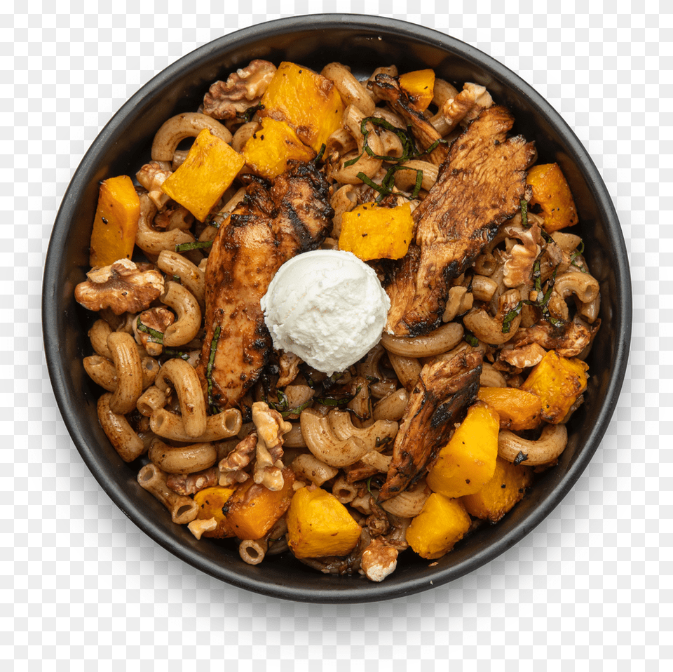 Chicken Butternut Macaroni Snap Kitchen Butternut Squash Macaroni, Food, Food Presentation, Meat, Pork Png