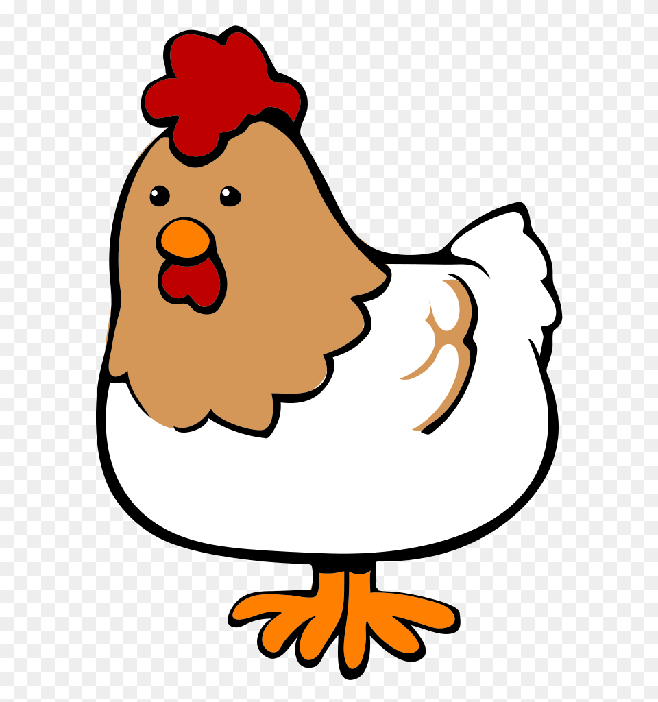 Chicken Cartoon, Animal, Hen, Fowl, Bird Free Png Download