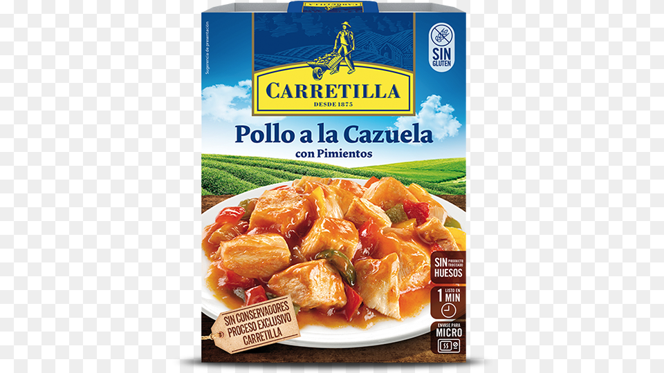Chicken Casserole Pollo A La Cazuela Carretilla, Food, Meal, Advertisement, Poster Free Png Download