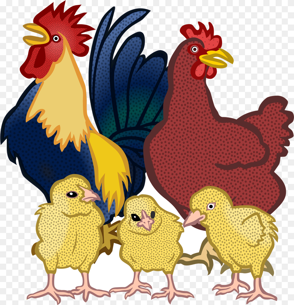 Chicken Chickens Vector Clipart Image Stock Photo Chickens Clipart, Animal, Bird, Fowl, Poultry Free Png