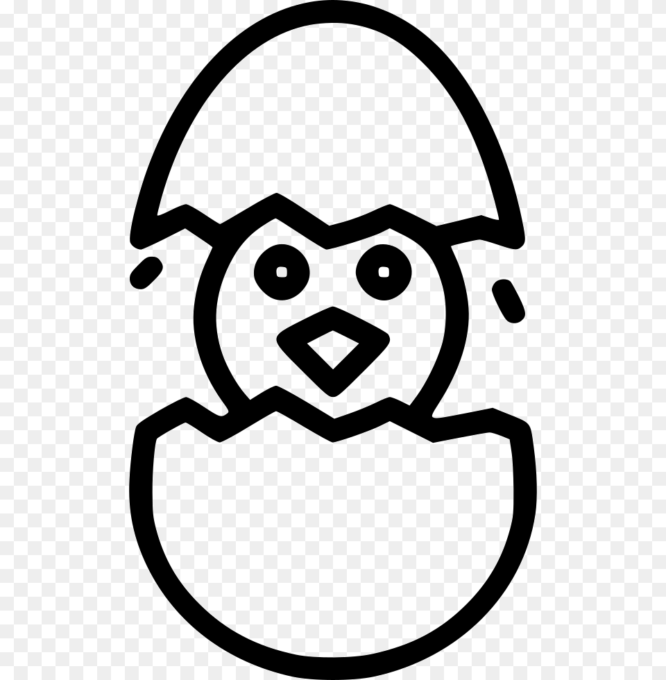 Chicken Chickling Hatch Cute Egg Chicken Egg Icon, Stencil, Ammunition, Grenade, Weapon Png