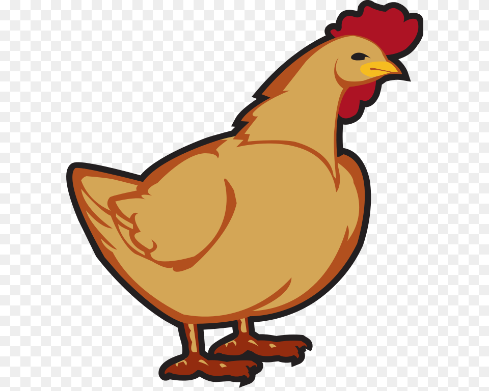 Chicken Clip Art, Animal, Bird, Fowl, Hen Png Image