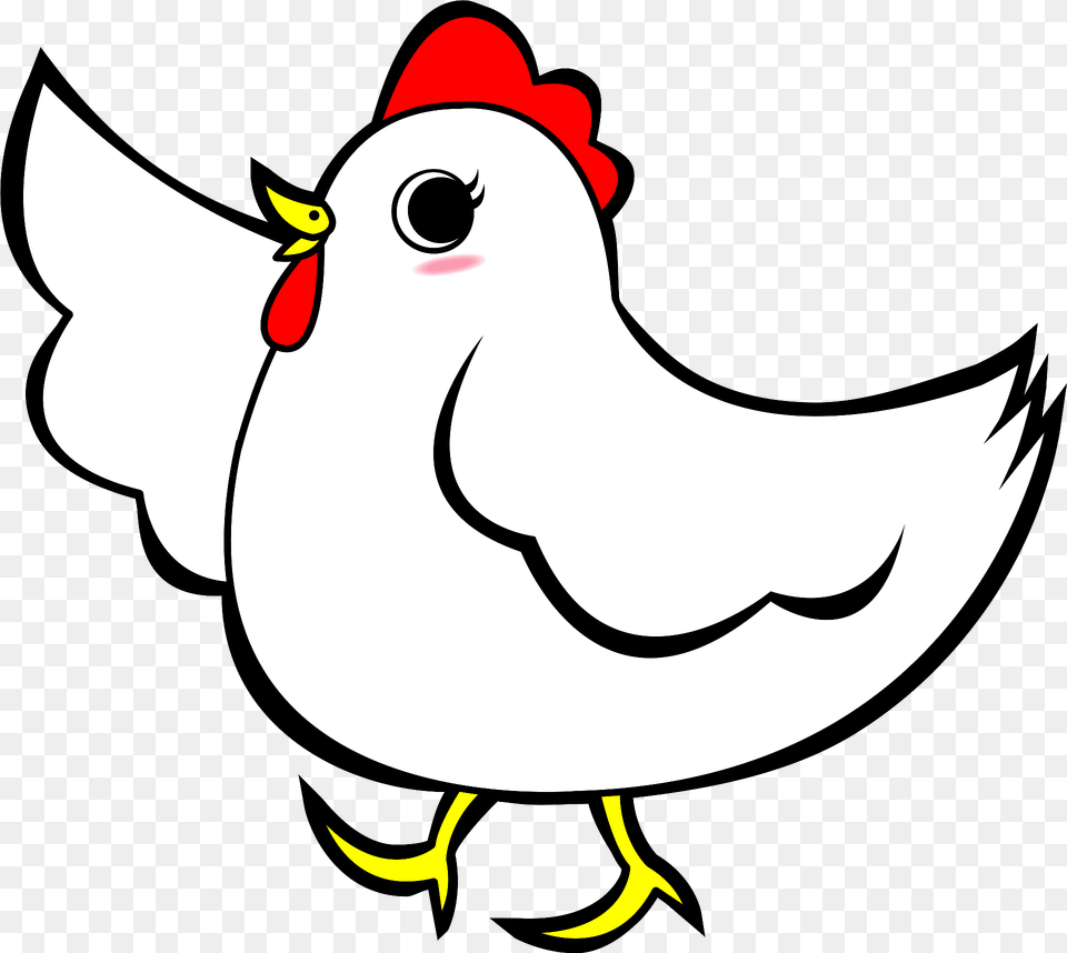 Chicken Clipart, Animal, Bird, Fowl, Hen Png Image