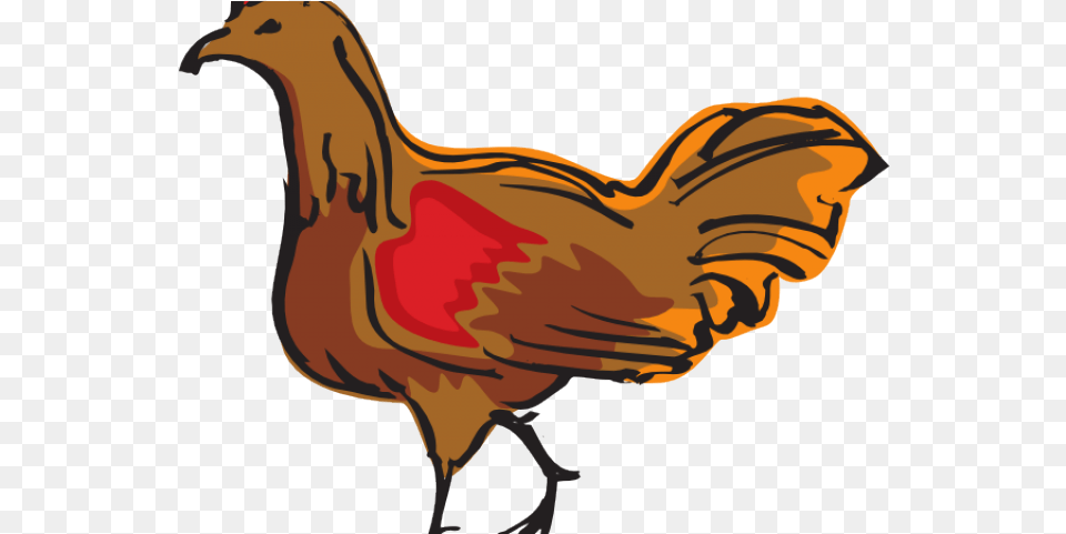 Chicken Clipart Walking Ayam Animasi Transparent Chicken Animation, Animal, Bird, Fowl, Hen Free Png Download